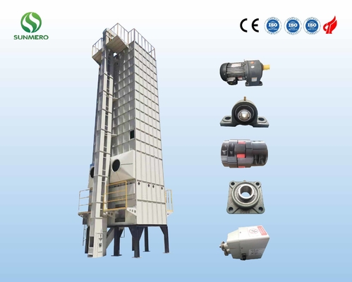 Inteligentna recyrkulacyjna suszarka do pszenicy 22ton w niskiej temperaturze